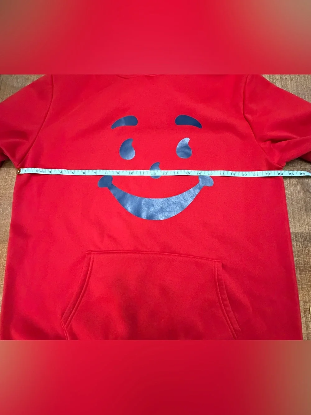 Kool-Aid Man Graphic Red Men's Hoodie Sweater